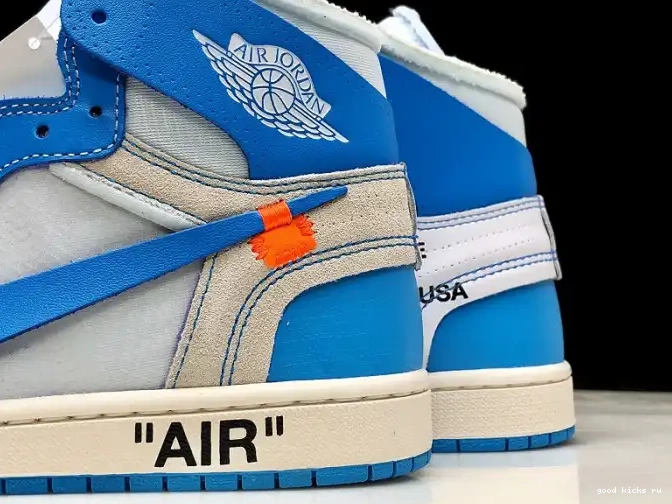 80% Off Sale Air AQ0818-148 1 UNC Powder Jordan Off-White Blue 0602